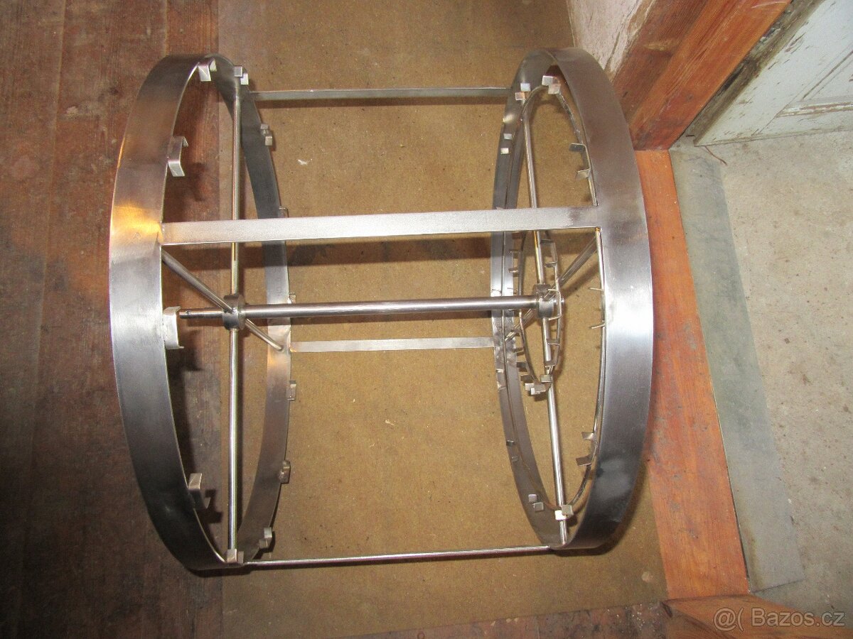 Nerezový medomet 6/12 rámkový - 3