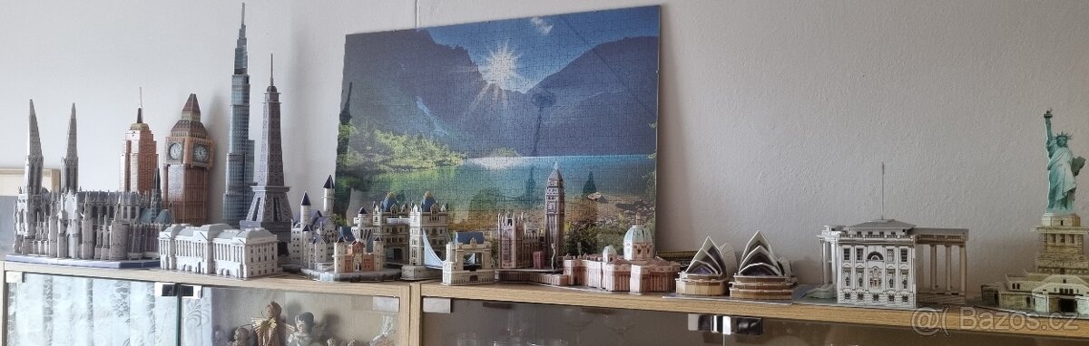 Sbírka staveb 3D puzzle - 3