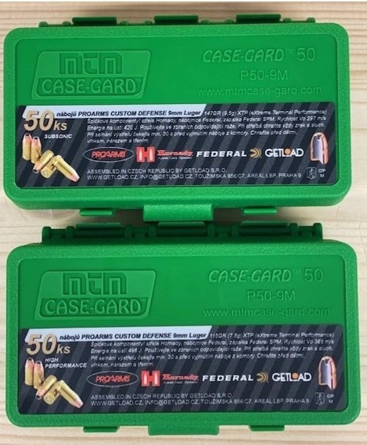 Prodám JHP náboje 9mm Luger - 3