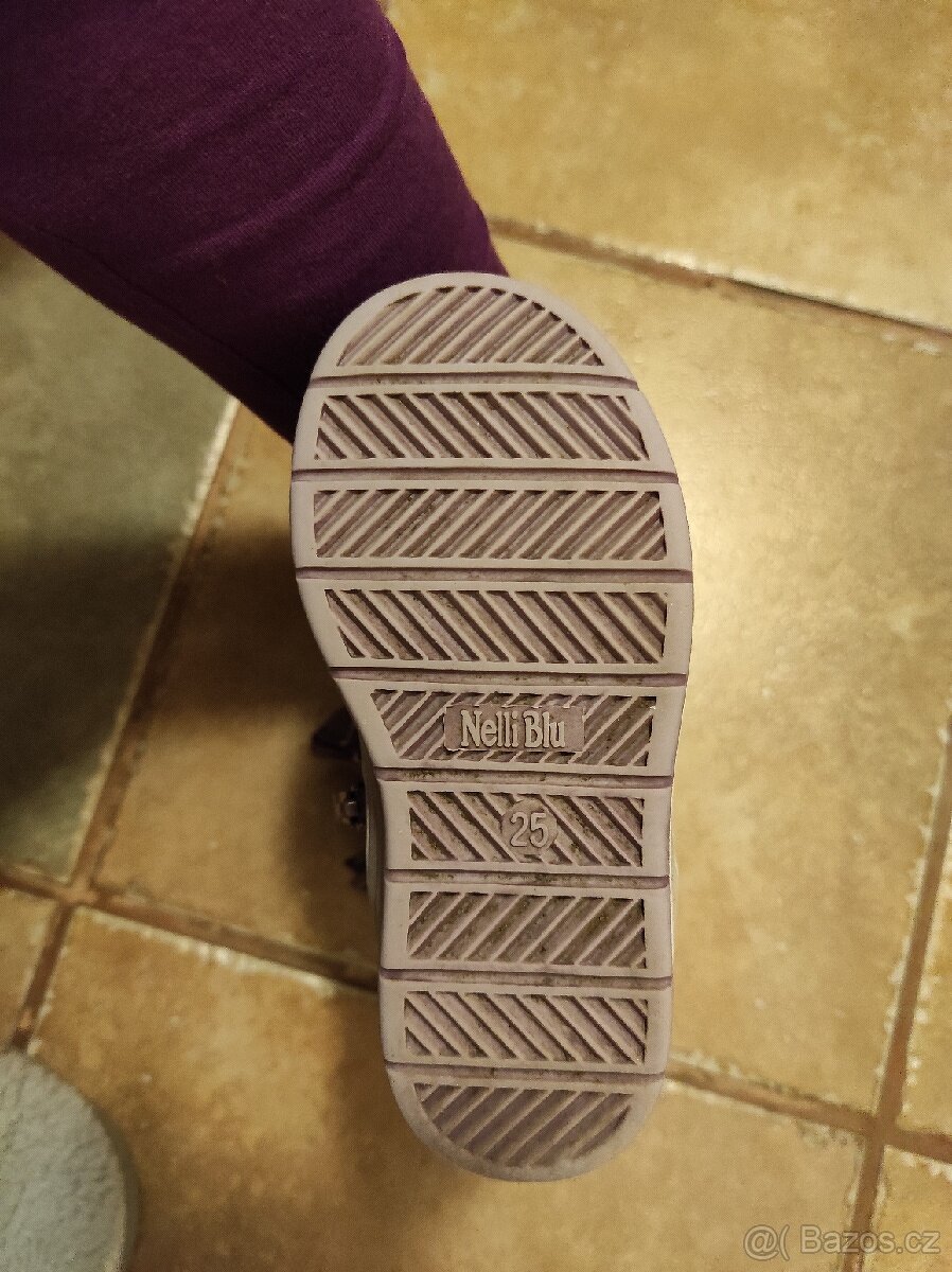 Kozačky Nelli blu vel. 25 - 3