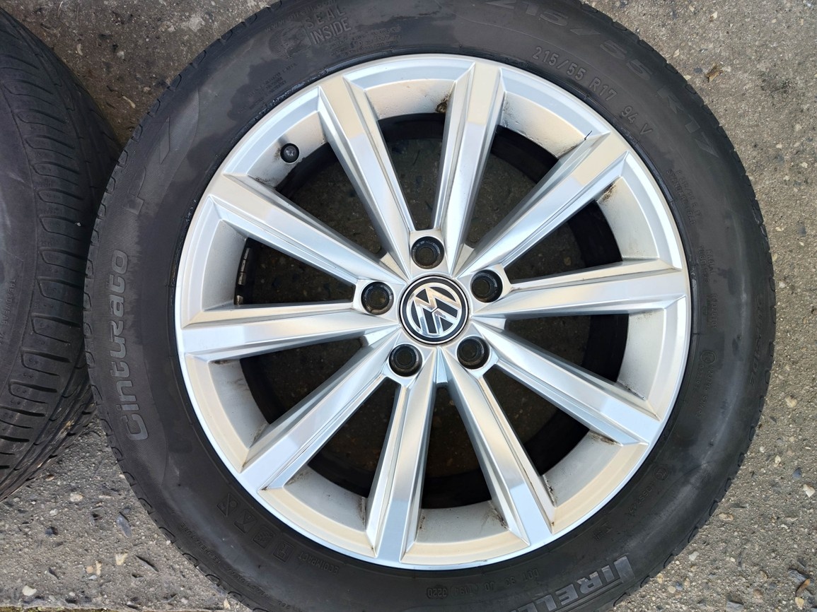 17"letní alu sada London 5x112 origo Passat 3G B8 Superb 3 - 3