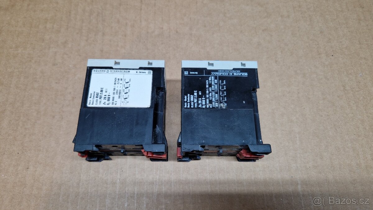 Stykače Square D 8502 PE 4.00E řada B 11KW 24V - 3