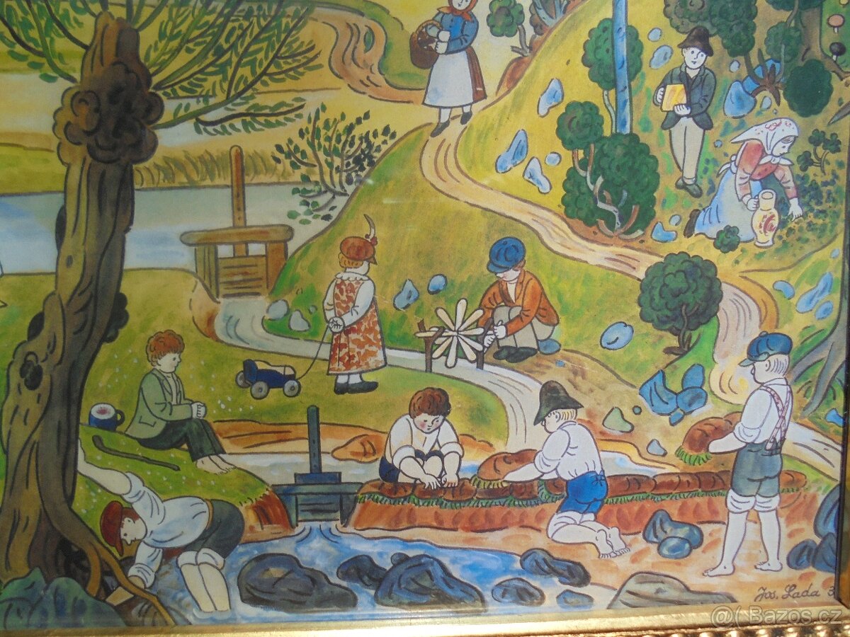 Josef Lada - 1937 - Letní dětské hry - 3