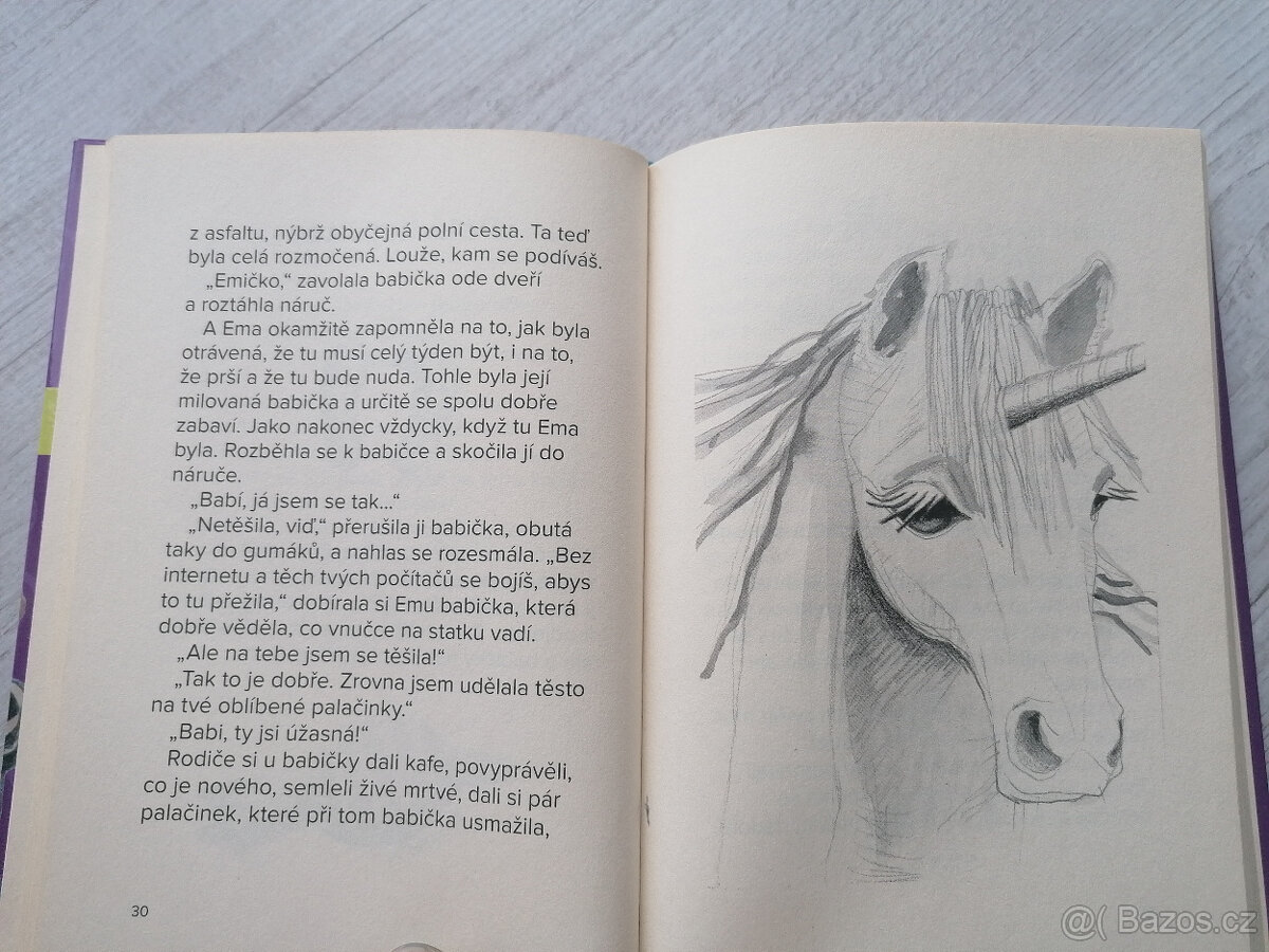 Kniha Ema a jednorožec (kouzelný roh) - Oldřiška Ciprová - 3