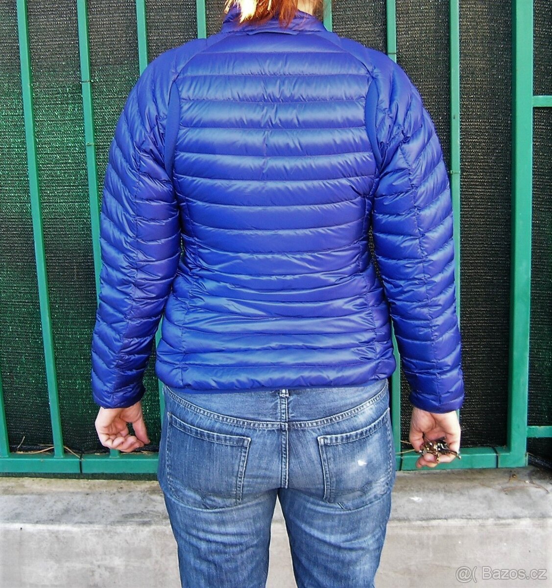 Lehká péřová bunda, originál Haglöfs Essens, vel. L - 3