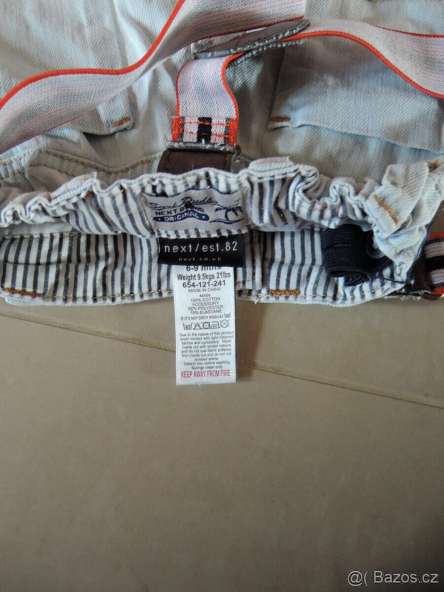 Džíny Next s kšandami - 3