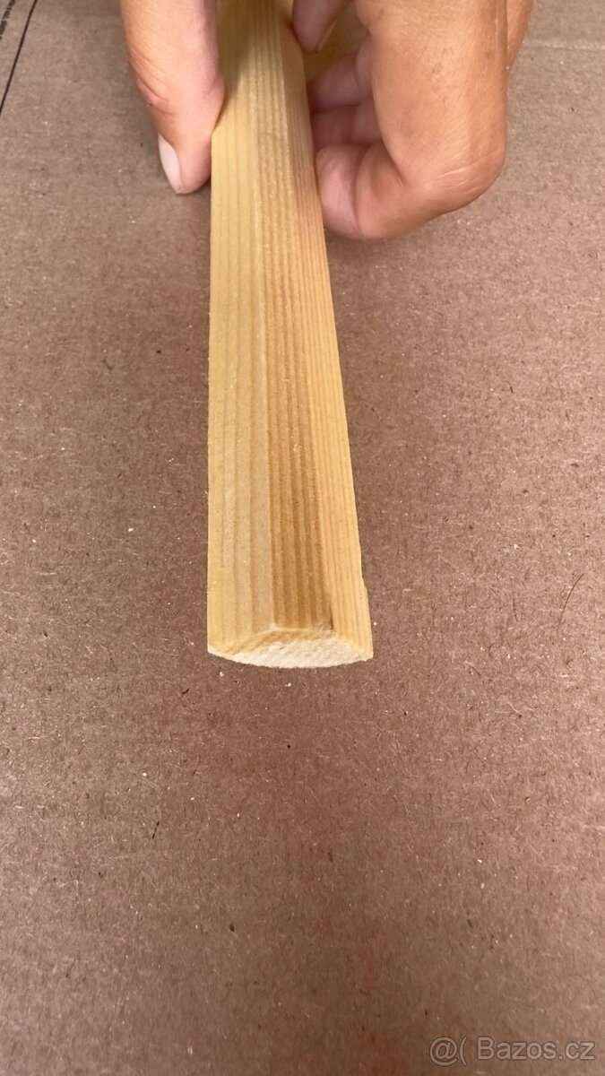Smrková rohová lišta vnitřní - 3