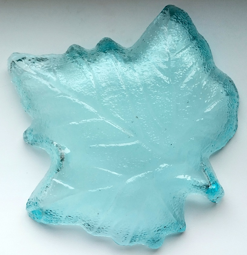 Skleněná miska javorový list - 3