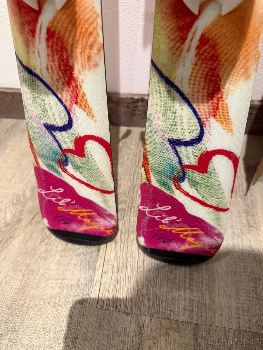 Dětské lyže 110cm i s lyžáky 210-215 - 3