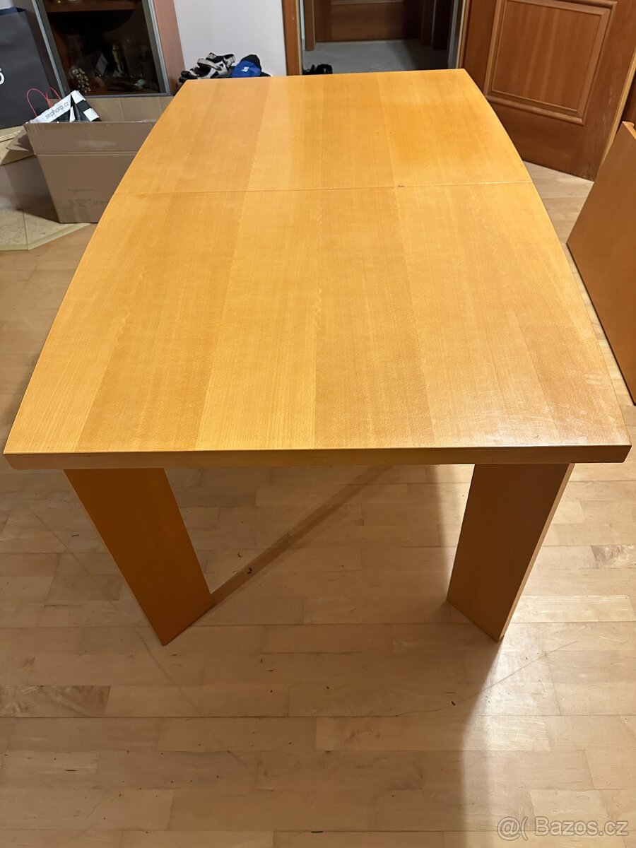 Prodám rozkládací jídelní stůl 90 x 160 cm - 3