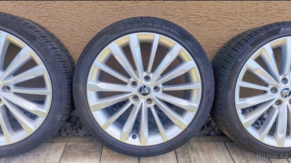 Škoda alu kola Trinity R19 - 3