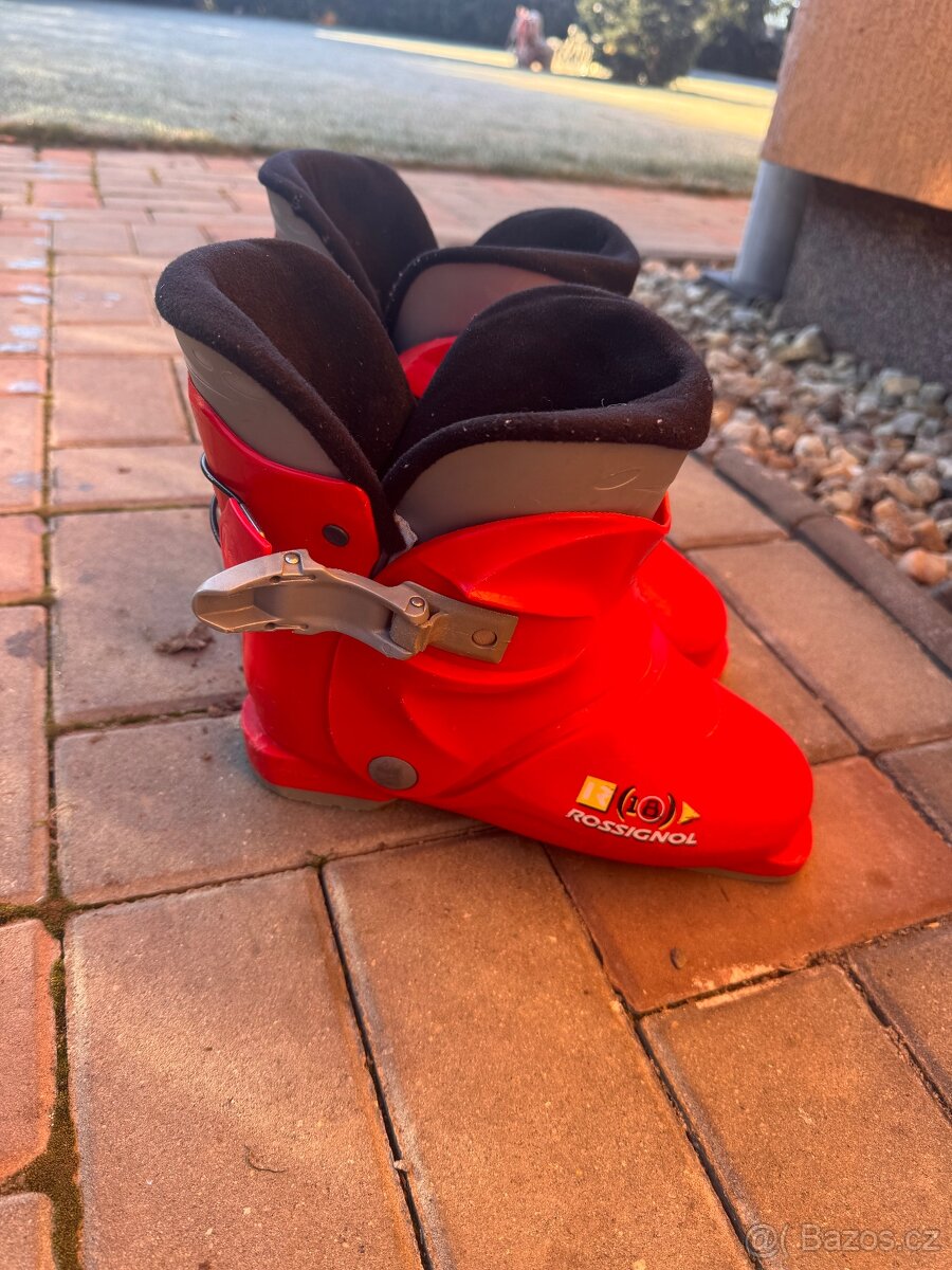 Dětské lyže + lyžáky - 3