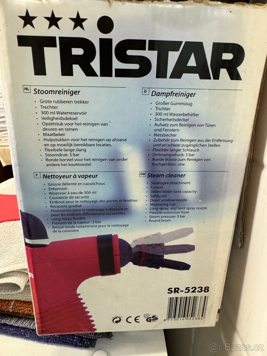 Tristar SR5238, parní čistič - 3