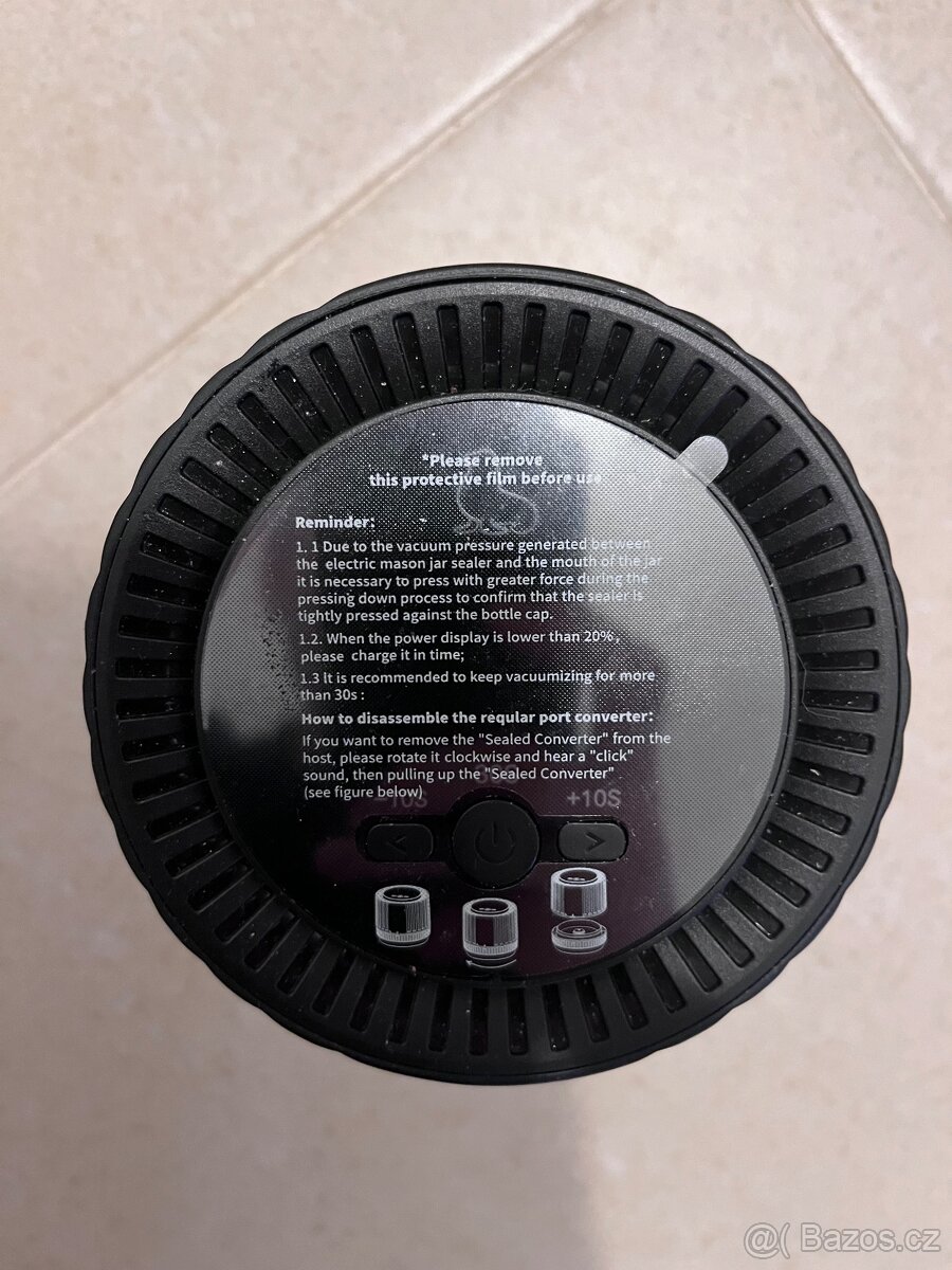 Vakuovacka na sklenice - 3