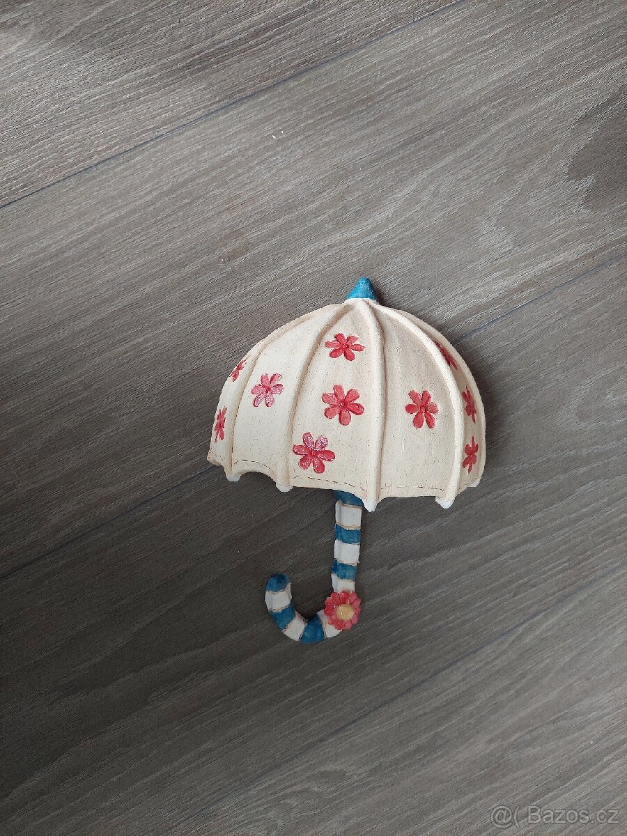 Keramická dekorace deštník - 3