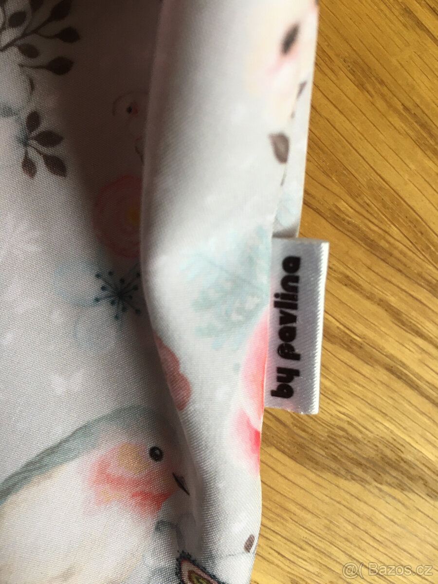 Softshell kalhoty ptáčci růže vel. 92 by Pavlina - 3