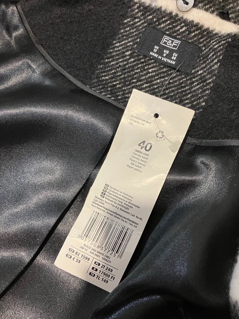 Dámský vlněný kabát - 3