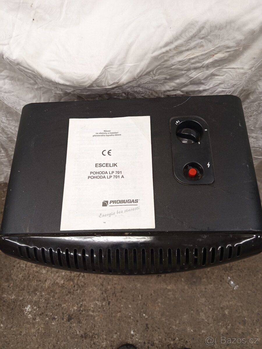 Topení na propanbutan - 3