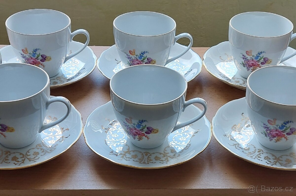 Starožitný porcelán, sklo - 3