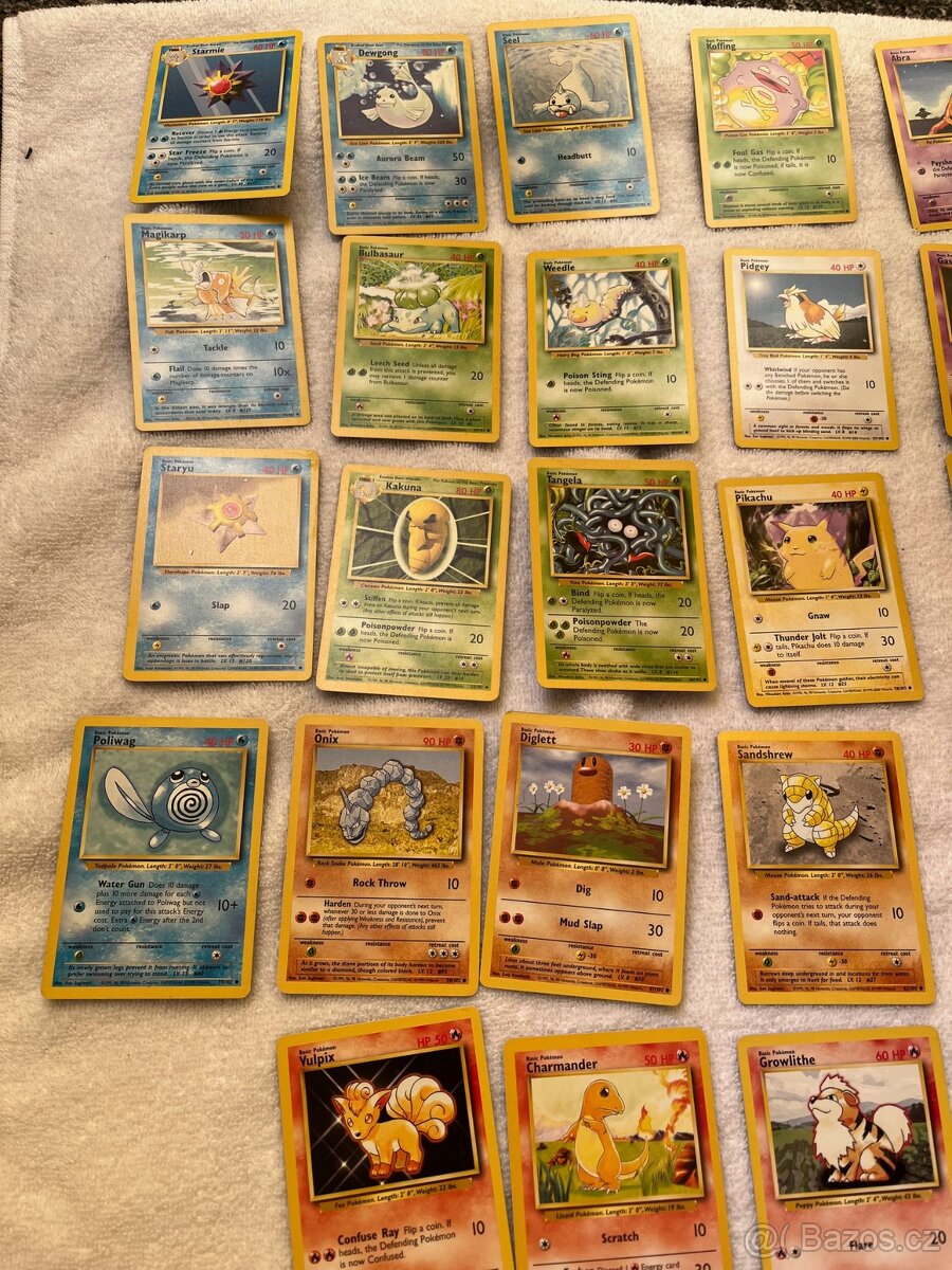 POKEMON BASE SET ROK 1999 - 3