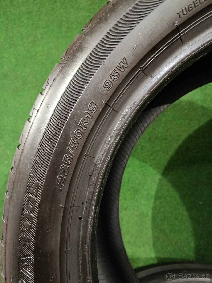 4ks zanovni letni 225/50/18 Bridgestone - 3
