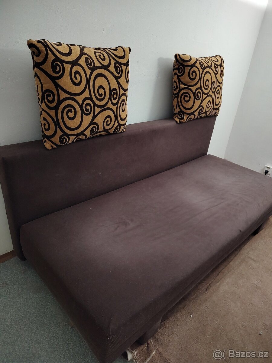 Gauč rozkládací s úložným prostorem - 3