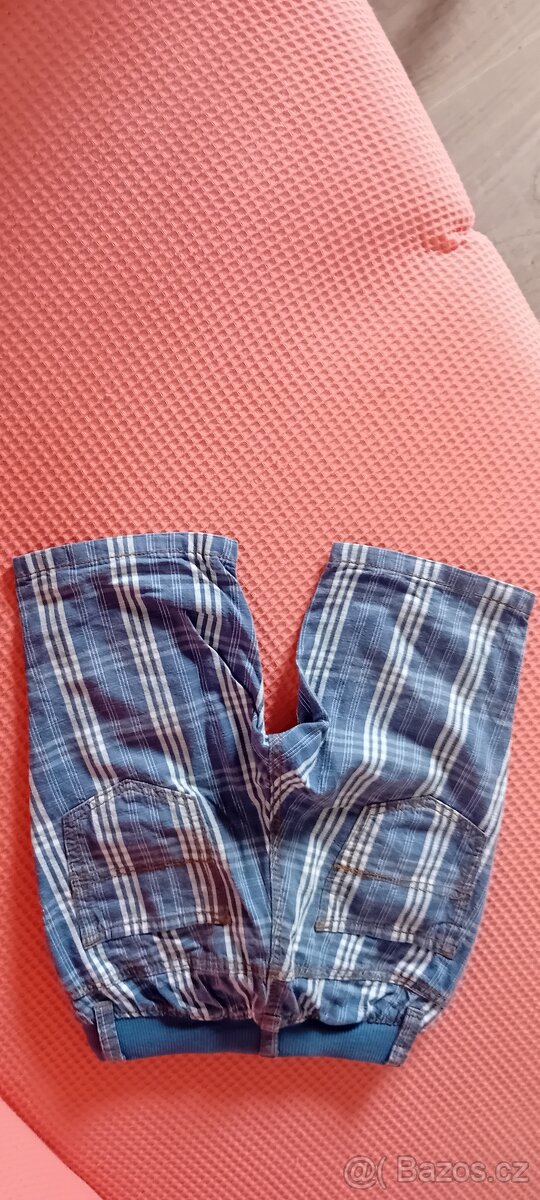 Chlapecké  bavlněné  plátěné  kraťásky  H&M vel.92 - 3