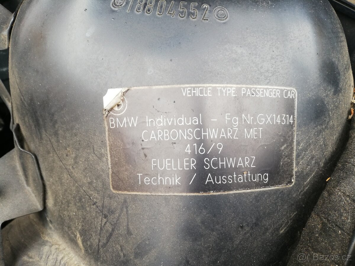 Díly BMW e39 525da CARBONSCHWARZ - 3