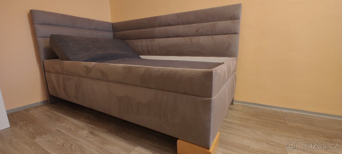 Americká čalouněná postel 100 X 200 cm - 3