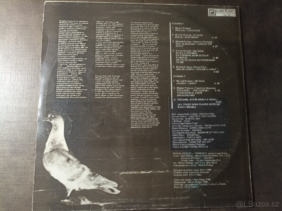 LP Michal Prokop, Framus 5 - Holubí Dante - 3