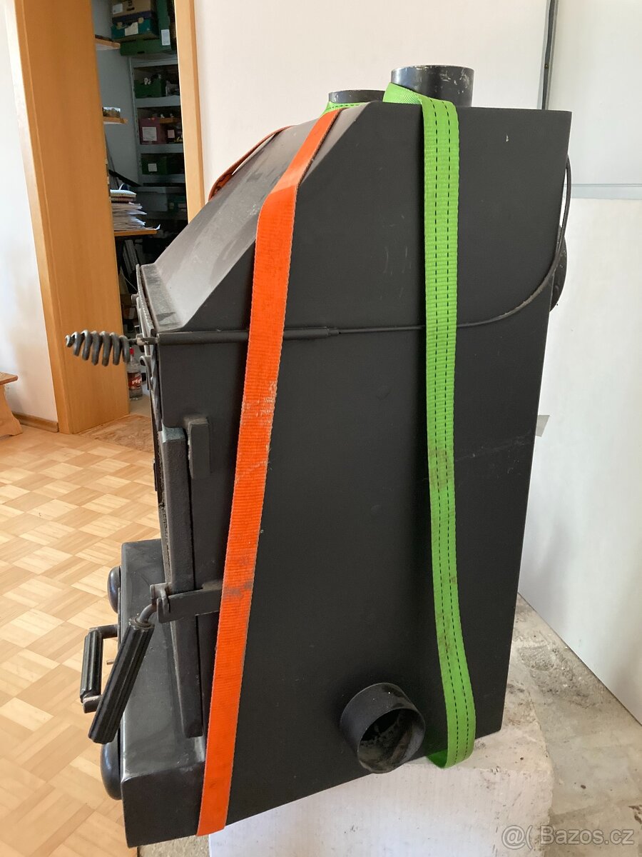 Krbová vložka "Divoch" s vodním výměníkem - 3