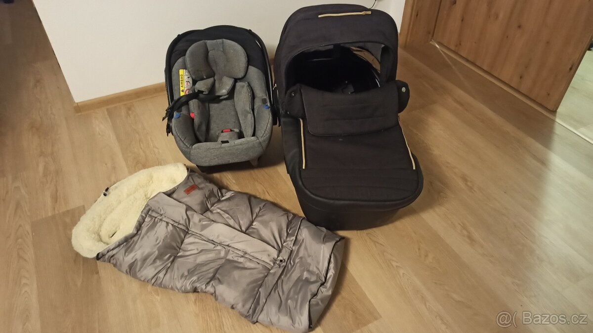 Trojkombinace, vajíčko a cestovní postýlka. - 3