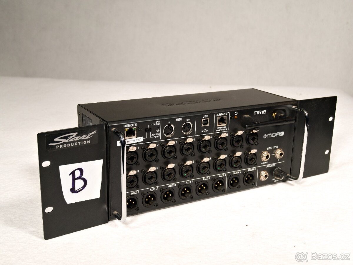 Midas MR18 – digitální stagebox / mixpult - 3