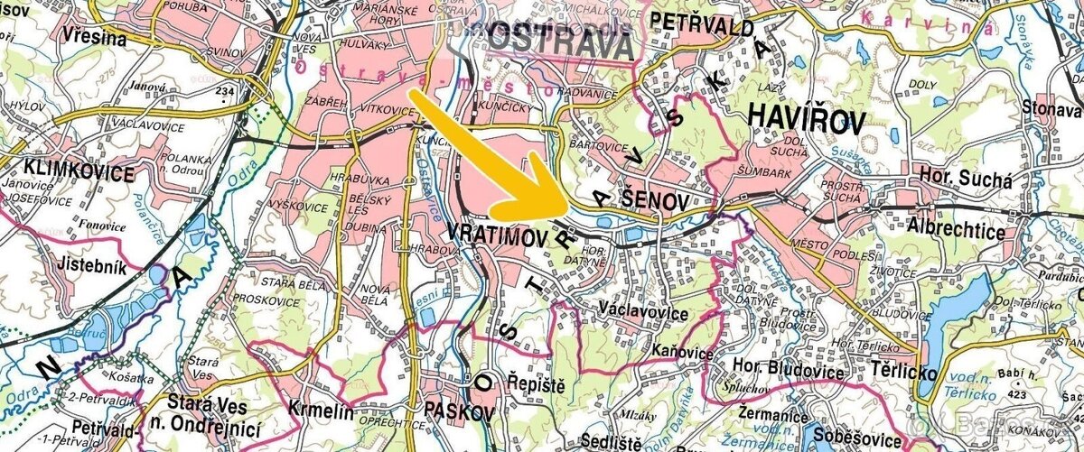 Prodej louky 2 086 m², Ostrava - Radvanice a Bartovice - 3