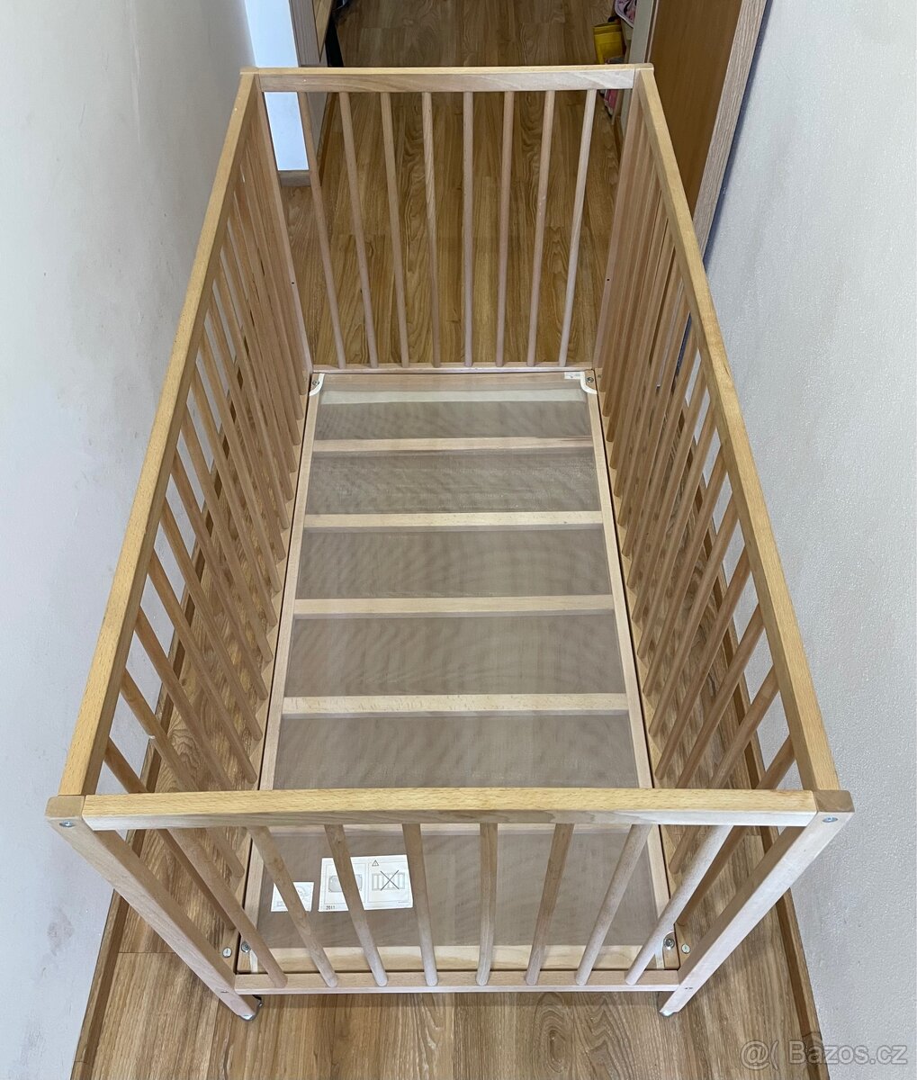 Dětská postýlka IKEA + matrace - 3