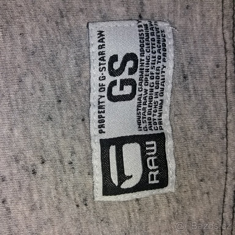 G-star šedý melír tričko vel.S NOVÉ - 3