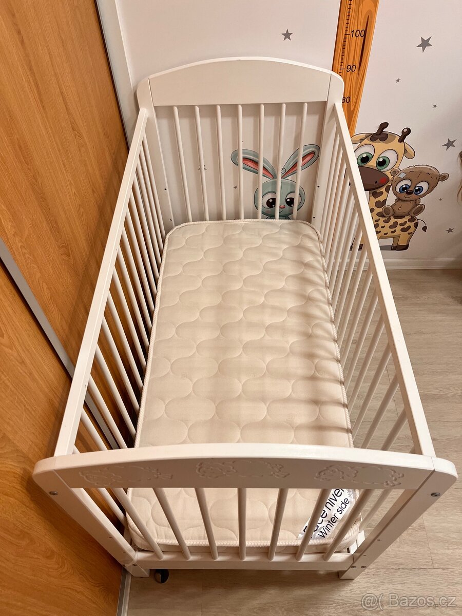 Dětská postýlka s matrací - 3
