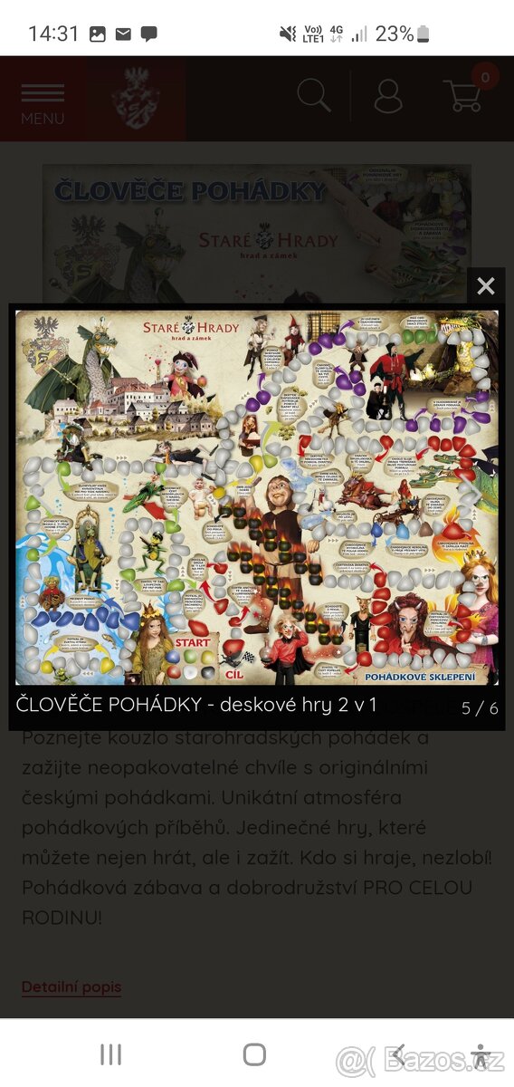 Člověče pohádky desková hra - 3