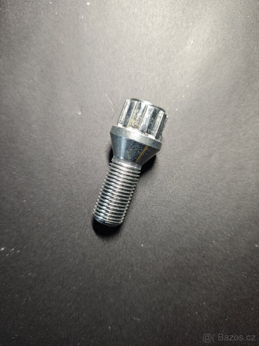 Bezpečnostní šrouby na alu kola M14x1,5x27mm SADA, kužel - 3