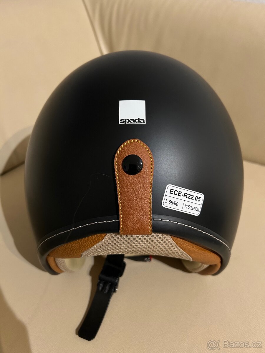 Otevřená helma na motorku Spada - 3