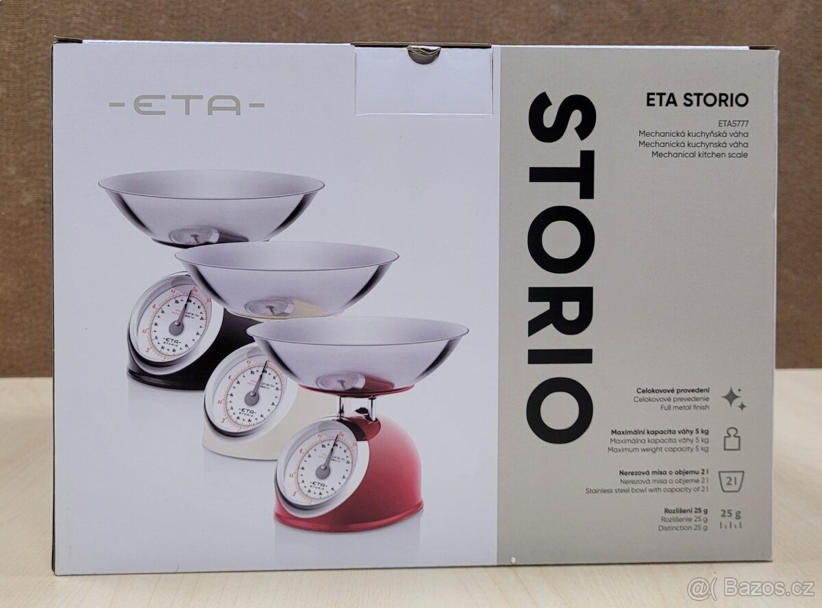 Kuchyňská váha ETA Storio, béžová - 3