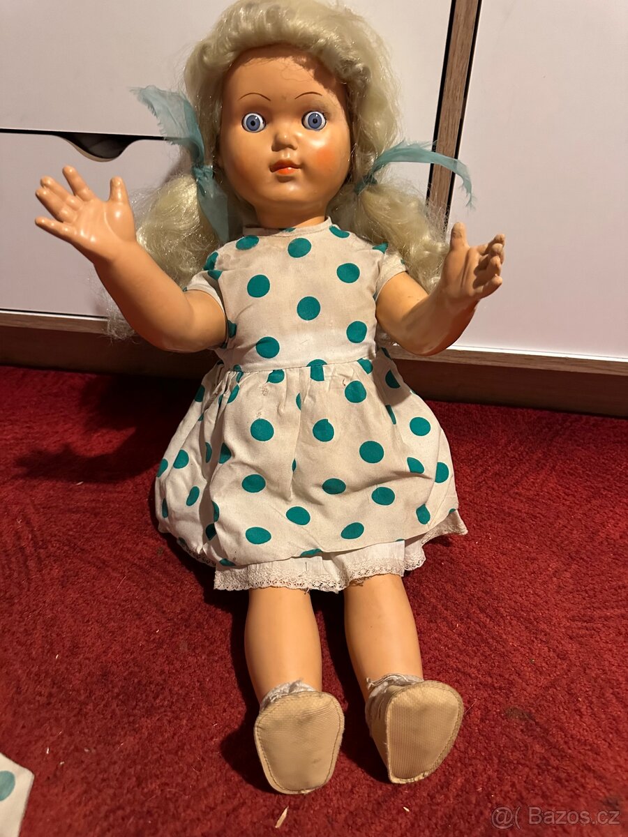 Stara panenka cca 62 cm - 3
