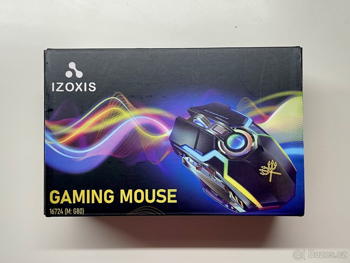 Bezdrátová herná myš IZOXIS - 3