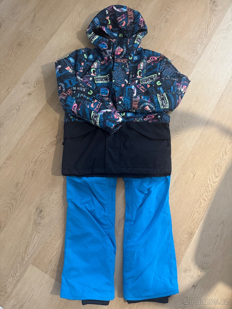 Zimní lyžařská souprava bunda+ kalhoty Quiksilver - 3