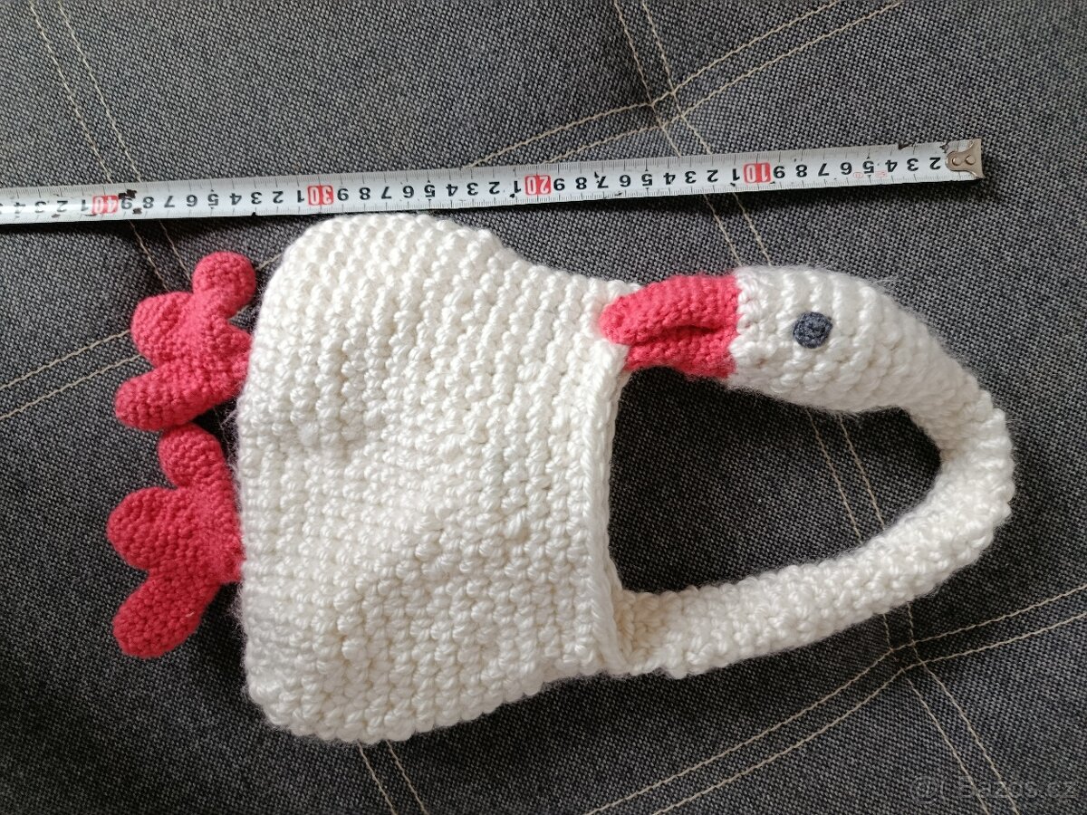 Háčkovaná kabelka.Handmade - 3