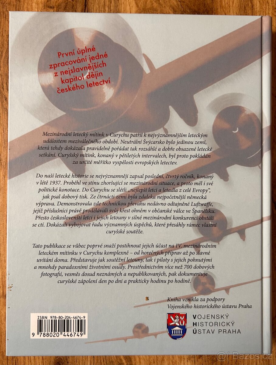 Kniha CURYCH 1937 - 3