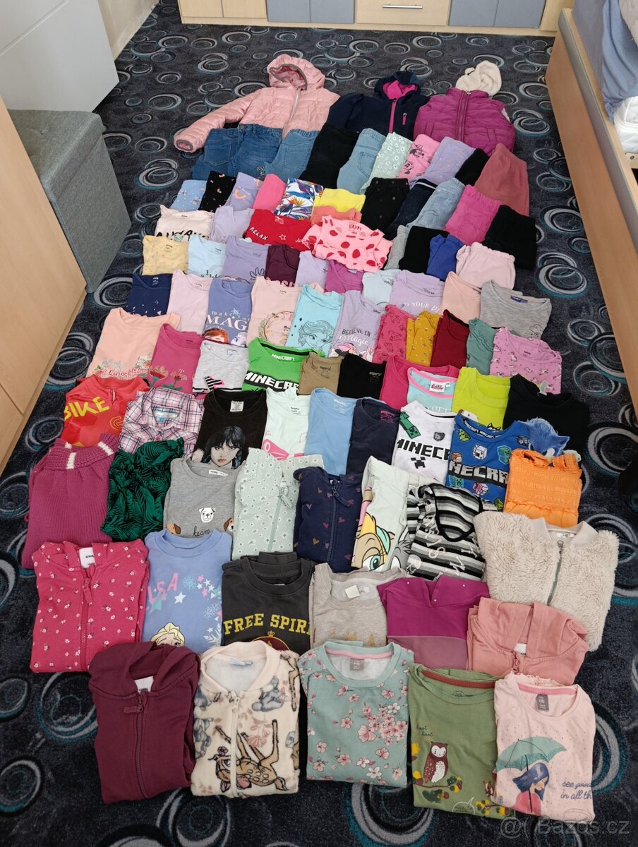 Dětské oblečení velikost 134-140 pro holku - 3