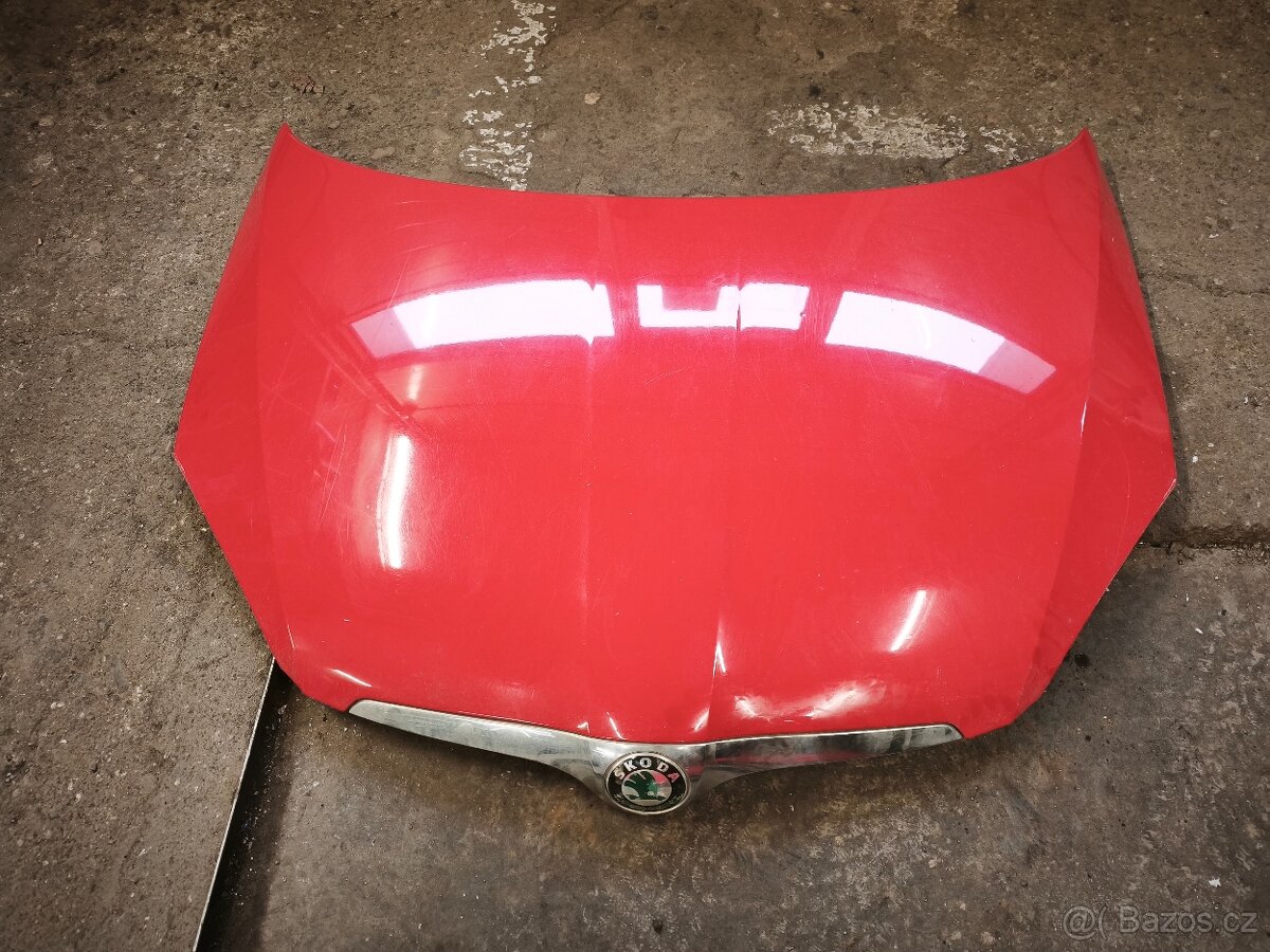 blatníky,kapota ,Fabia II. generace 8151 - 3