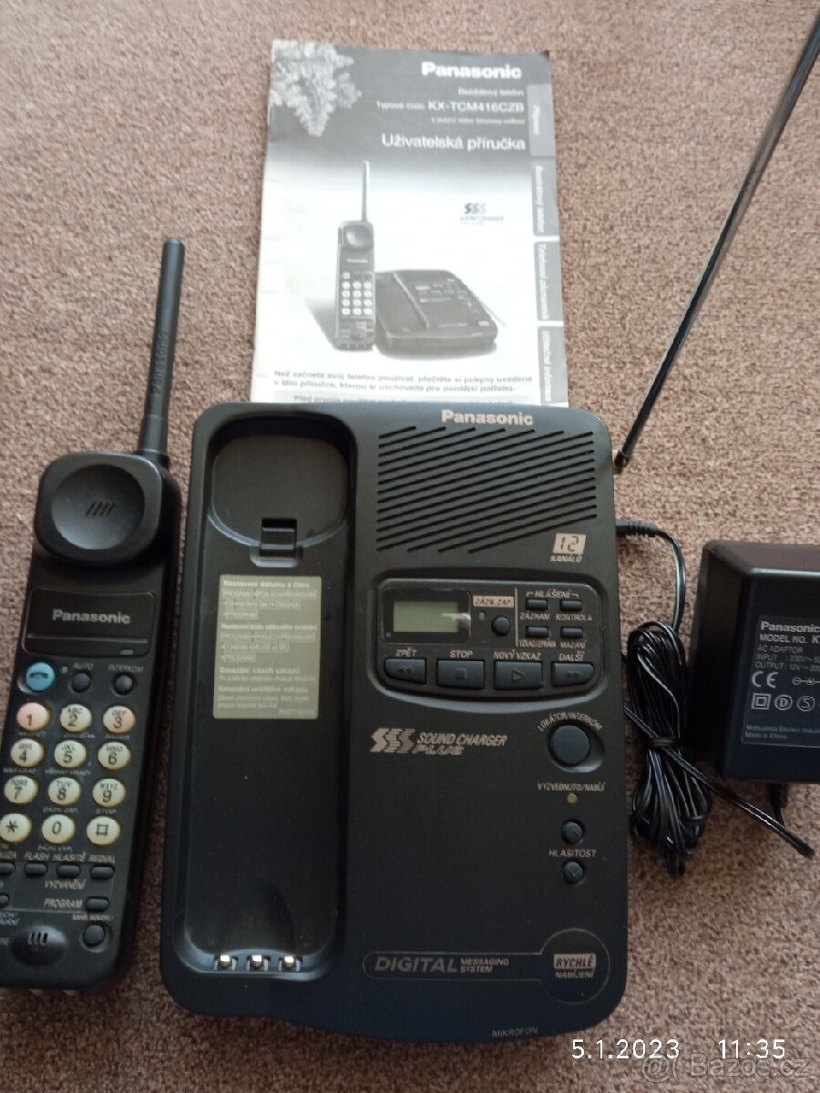 Bezdrátový telefon Panasonic - 3