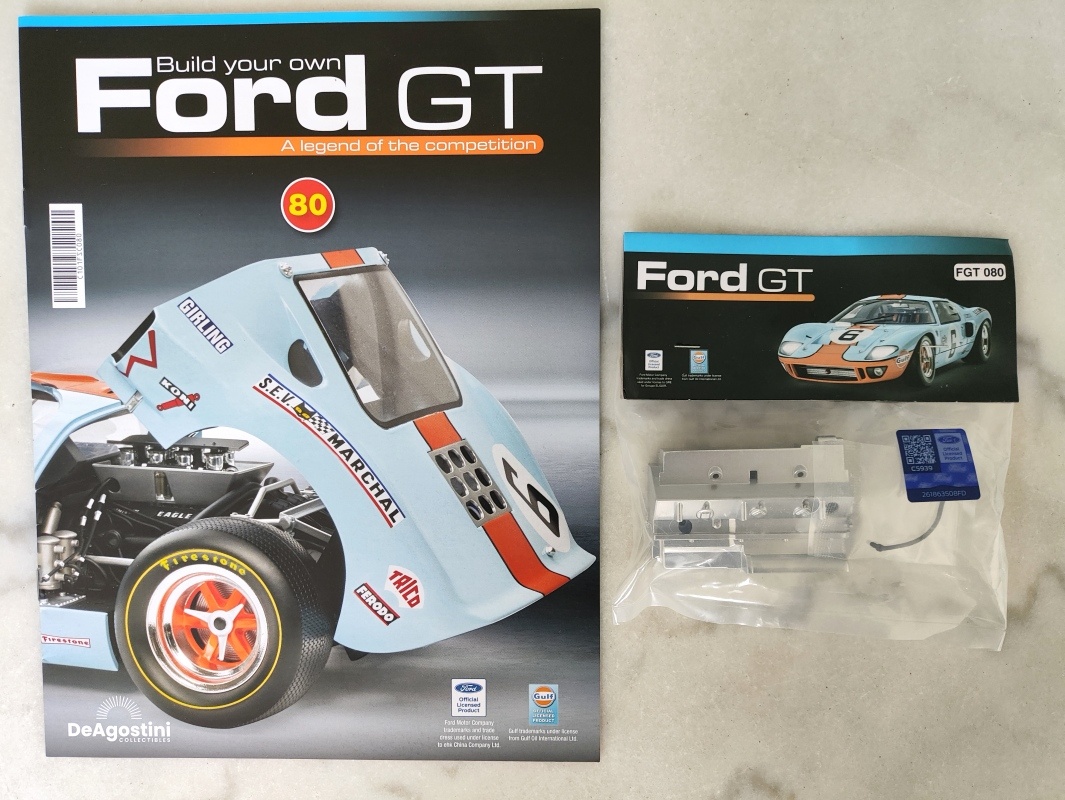 Ford GT40 1:8 DeAgostini díly - 3